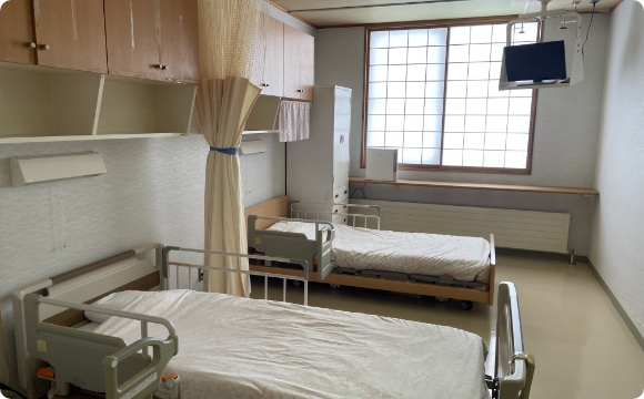 ゆとりある施設と、快適な居室環境